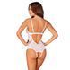 Эротическое полупрозрачное боди Obsessive Heavenlly crotchless teddy XL/2XL, с доступом SO8168 фото 2