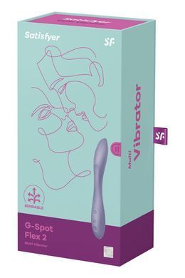 Универсальный вибратор Satisfyer G-Spot Flex 2, гибкий ствол с фиксацией положения SO6723 фото