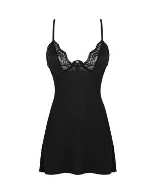 Сорочка Obsessive Bellastia chemise & thong XS/S SX1128 фото