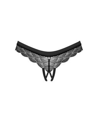 Трусики с доступом Obsessive Chemeris crotchless panties XS/S SO9764 фото
