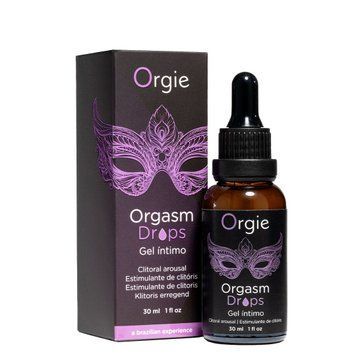 Возбуждающие капли для клитора Orgie Orgasm Drops, 30 мл, эффект разогрева и охлаждения SX1529 фото