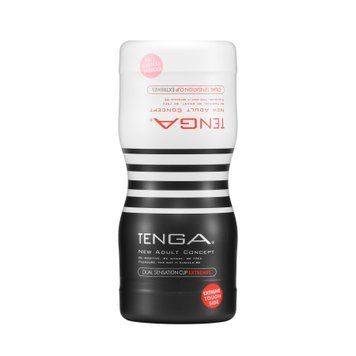 Мастурбатор Tenga Dual Sensation Cup EXTREMES, двухсторонний, 2в1 &mdash; нежная и жесткая стимуляция SO7044 фото