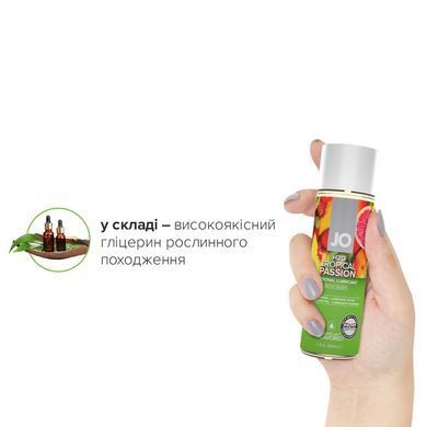 Змазка на водній основі JO H2O &mdash; Tropical Passion (60 мл) без цукру, рослинний гліцерин SO5227 фото