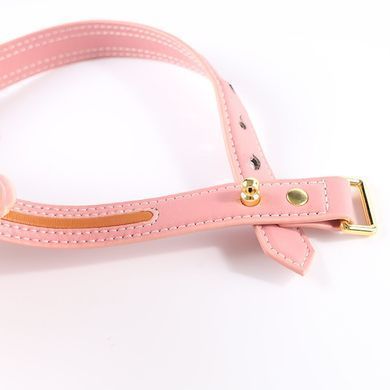 Поводок LOCKINK SEVANDA Love Heart Butterfly Leather Collar Set - Pink SX0864 фото