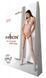 Бодистокинг с плетением на животике Passion BS100 One Size, white, декоративный шов, с доступом SO8943 фото 6
