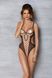Эротическое боди Passion MARINA BODY, S/M, beige, с открытыми чашками SO9715 фото 6