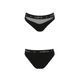 Трусики з прозорою вставкою Passion PS006 PANTIES M, black SO4232 фото 5