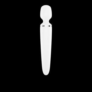 Вибромассажер Satisfyer Wand-er Woman (White/Chrome), водонепроницаемый, мощный, размер XXL SO3458 фото