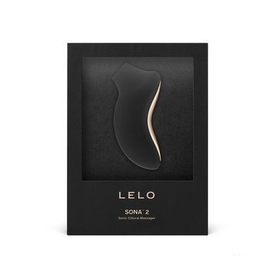 Звуковий стимулятор клітора LELO SONA Black SO8688 фото