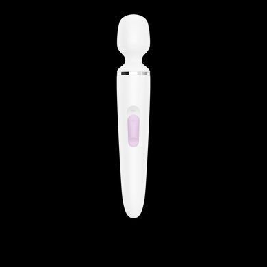 Вибромассажер Satisfyer Wand-er Woman (White/Chrome), водонепроницаемый, мощный, размер XXL SO3458 фото