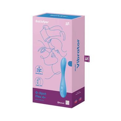 Универсальный смарт-вибратор Satisfyer G-Spot Flex 4+, гибкий ствол с фиксацией положения SO6724 фото