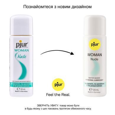 Смазка на водной основе pjur Woman Nude 30 мл без консервантов, парабенов, глицерина PJ11850 фото