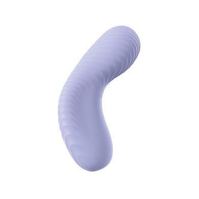 Накладний вібратор Fun Factory LAYA III soft violet, ефект постукування пальцем SX0918 фото