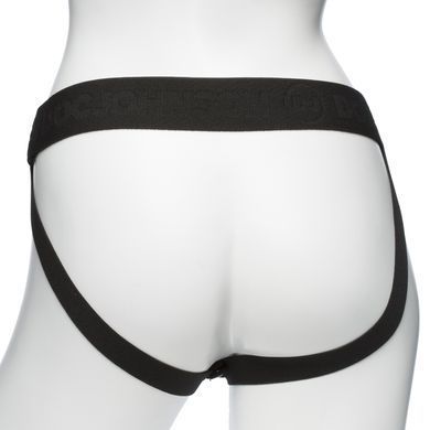 Страпон унисекс Doc Johnson Body Extensions &ndash; Be Aroused, вибрация, пульт управления, полая насадка SO6060 фото