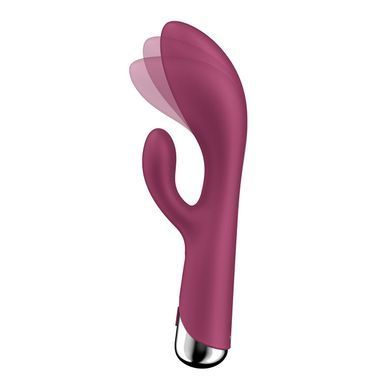 Вибратор-кролик с ротацией Satisfyer Spinning Rabbit 1 Red, 3 мотора SX0561 фото