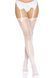 Чулки Leg Avenue Daisy Dot Fishnet Stockings One Size White SX2745 фото 4