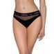 Трусики з прозорою вставкою Passion PS006 PANTIES S, black SO4233 фото 1