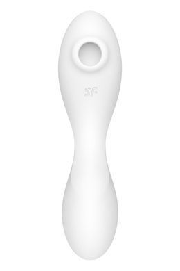 Вакуумный смарт-стимулятор с вибрацией Satisfyer Curvy Trinity 5 (White), управление со смартфона SO6725 фото