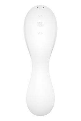 Вакуумный смарт-стимулятор с вибрацией Satisfyer Curvy Trinity 5 (White), управление со смартфона SO6725 фото
