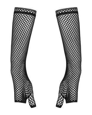 Сітчасті мітенки Obsessive Darkie mittens, black SO7735 фото