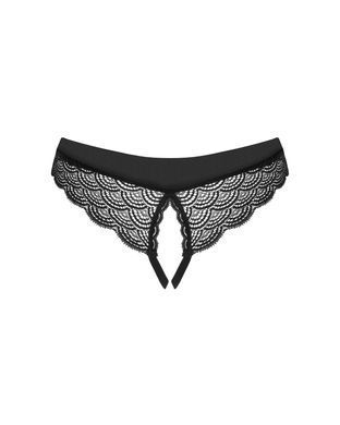 Трусики с доступом Obsessive Chemeris crotchless panties XL/2XL SO9766 фото
