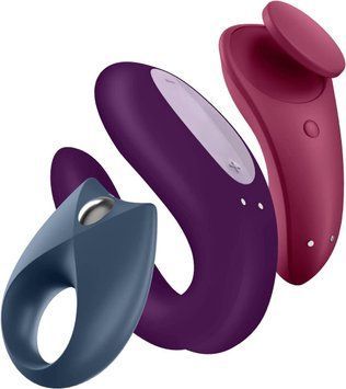 Набор Satisfyer Partner Box 3 (Double Joy, Sexy Secret + Royal One) SX1215 фото