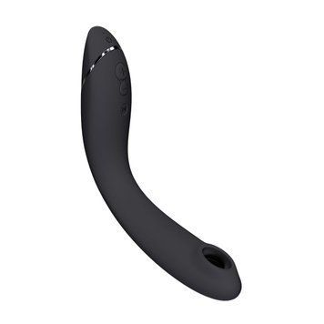 Вакуумный стимулятор для точки G и клитора с вибрацией Womanizer OG Dark Grey, 12 уровней, 3 режима SX0533 фото