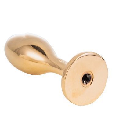 Металлическая анальная пробка Лисий хвост LOCKINK SEVANDA White Fox-Tail Anal Rose-shape Plug SX0866 фото