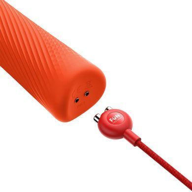 Вибромассажер Fun Factory VIM Vibrating Wand sunrise orange, супермощный и легкий, до 6 часов работы SX0919 фото