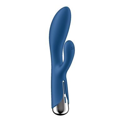 Вибратор-кролик с ротацией Satisfyer Spinning Rabbit 1 Blue, 3 мотора SX0562 фото