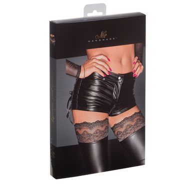 Шортики с мокрым эффектом Noir Handmade F138 Powerwetlook shorts, XXL SX0027 фото