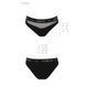 Трусики с прозрачной вставкой Passion PS006 PANTIES XL, black SO4234 фото 6