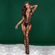 Бодистокинг JSY 7960 с имитацией чулок One Size Black, декольте, боковые вырезы, открытый доступ SO6889 фото 2