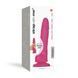 Реалистичный фаллоимитатор Strap-On-Me Sliding Skin Realistic Dildo Fuchsia S, эффект подвижной кожи SO6254 фото 7