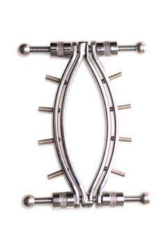 Затискач для вагіни Master Series: Spread 'Em Poker Vagina Clamp with Adjustable Pressure Screws, ши SO8798 фото