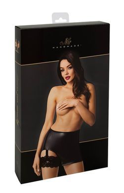 Юбка Noir Handmade F345 Powerwetlook skirt with garter - XXL SX2138 фото