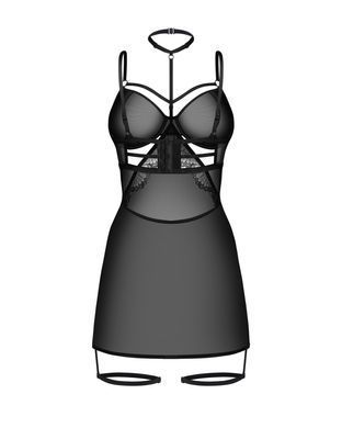 Бэби-долл Obsessive Arrowel Black chemise S/M SX2581 фото