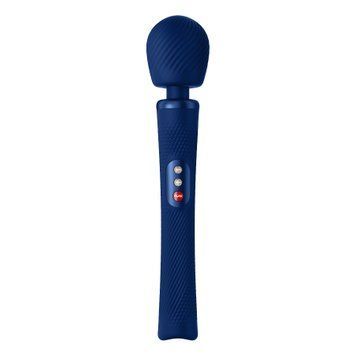 Вібромасажер Fun Factory VIM Vibrating Wand midnight blue, суперпотужний та легкий, до 6 годин роботи SX0920 фото