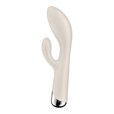 Вібратор-кролик з ротацією Satisfyer Spinning Rabbit 1 Beige, 3 мотори SX0563 фото