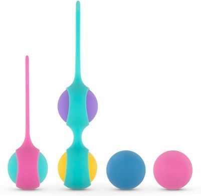 Набор вагинальных шариков PMV20: Vita &ndash; Kegel Ball Set, масса 40, 50, 60 г, два держателя SO8896 фото