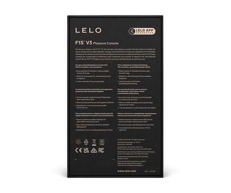 Смарт-мастурбатор LELO F1S V3 Red, 2 мотора, 8 режимов, стимуляция звуковыми волнами SX0703 фото