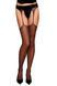 Панчохи з поясом Anne De Ales LEA T3 Black, відмінно для pinup стилю SO1911 фото 1