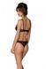 Эротическое боди Passion MARINA BODY, S/M, black, с открытыми чашками SO9718 фото 2