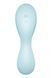 Вакуумный смарт-стимулятор с вибрацией Satisfyer Curvy Trinity 5 (Blue), управление со смартфона SO6726 фото 6