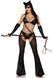 Эротический костюм кошечки-госпожи Leg Avenue Mistress Kitty S, перчатки, комбинезон, маска SO9200 фото 4