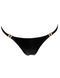 Трусики с мокрым эффектом Noir Handmade P008 Powerwetlook panty with gold clasp, 3XL, на застежках SX0176 фото 4