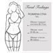 Гартери Feral Feelings - Belt Briefs, трусики, натуральна шкіра, колір білий SO3447 фото 4