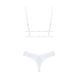 Эротический комплект Obsessive Heavenlly 2-pcs set XS/S, бюстгальтер и танга SO8172 фото 4