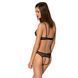 Комплект бралет з ажурним ліфом та відкритими трусиками Passion CHRISTA SET Open Bra XXL/XXXL black SO5761 фото 2