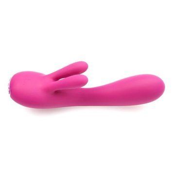 Вібратор-кролик Je Joue - Fifi Fuchsia з трьома моторами, глибока вібрація SO3036 фото